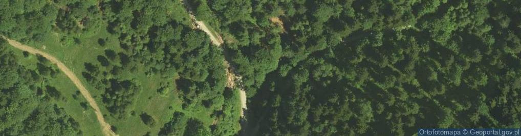 Zdjęcie satelitarne Jaz stały