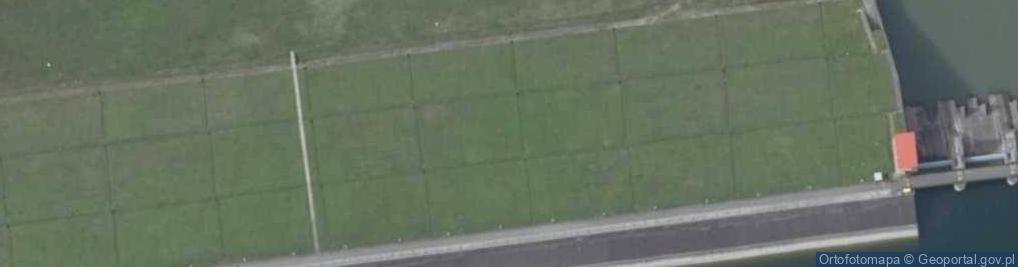 Zdjęcie satelitarne Zapora