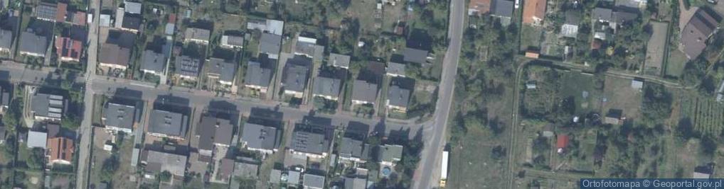 Zdjęcie satelitarne Sołectwo