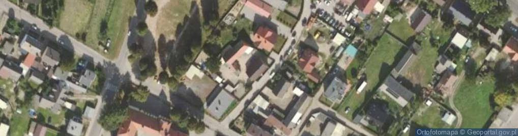 Zdjęcie satelitarne Sołectwo