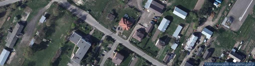 Zdjęcie satelitarne Sołectwo