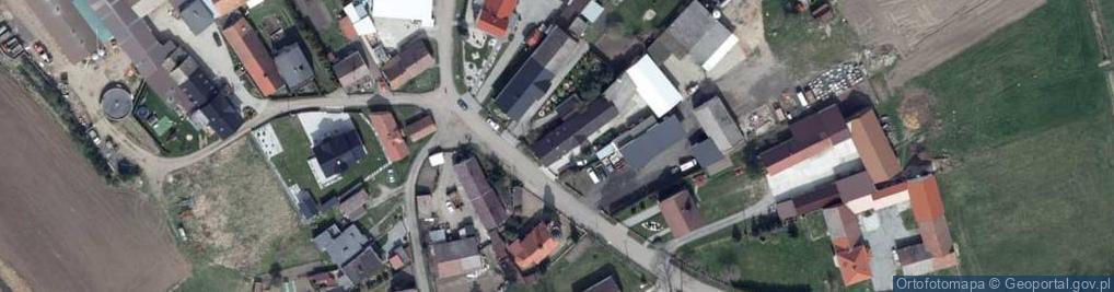 Zdjęcie satelitarne Sołectwo