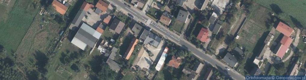 Zdjęcie satelitarne Sołectwo