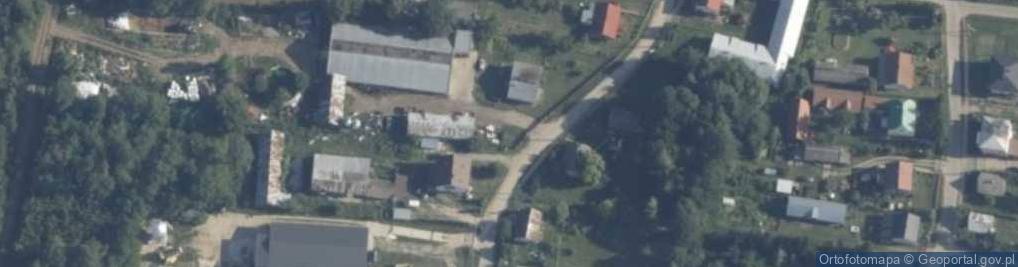 Zdjęcie satelitarne Sołectwo