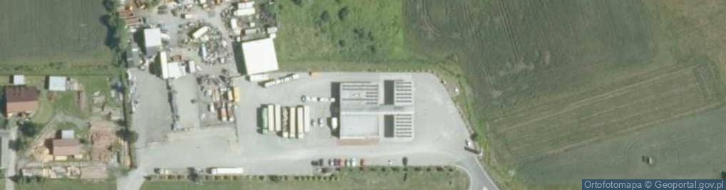 Zdjęcie satelitarne Spar