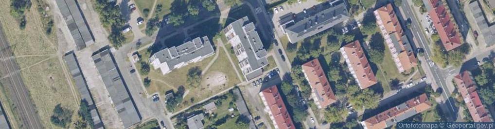 Zdjęcie satelitarne Spar