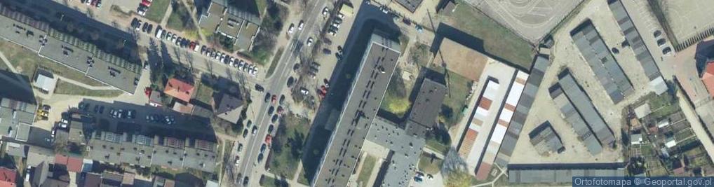 Zdjęcie satelitarne Centrum Spółdzielnia Mieszkaniowa Lokatorsko-Własnościowa