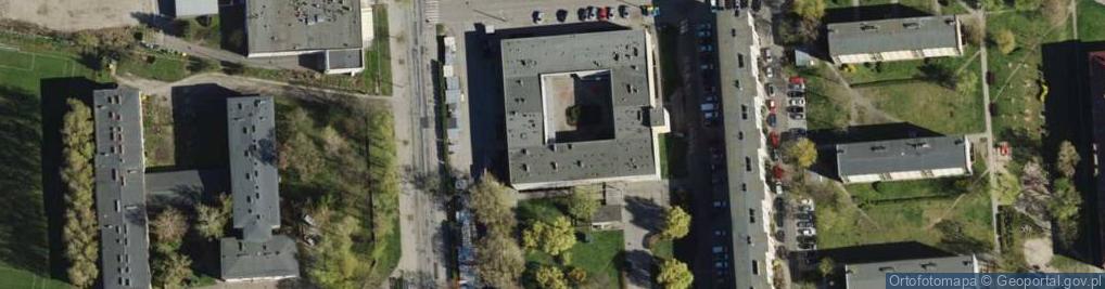 Zdjęcie satelitarne Dębiecka Spółdzielnia Mieszkaniowa