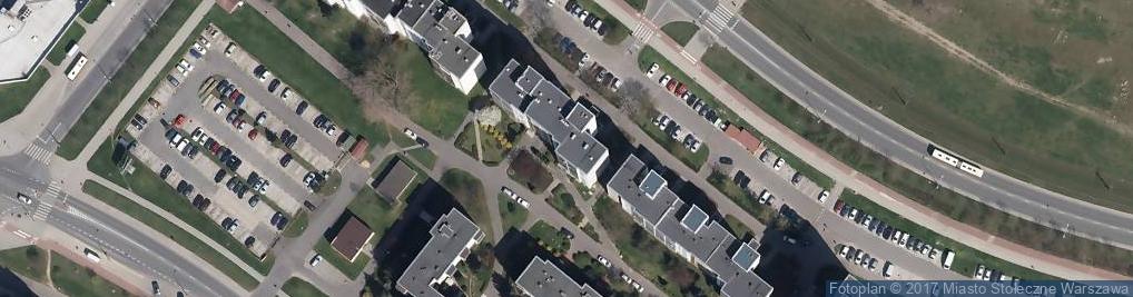 Zdjęcie satelitarne Nadwiślańska