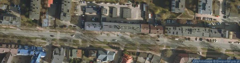 Zdjęcie satelitarne Siedlecka SM