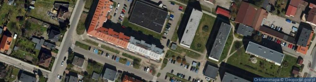 Zdjęcie satelitarne SM Lębork