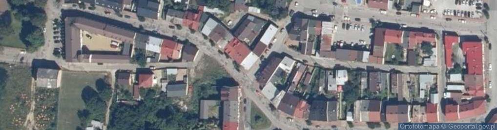Zdjęcie satelitarne Sklep Wędkarsko - Myśliwski Haczyk Rafał Pakuła