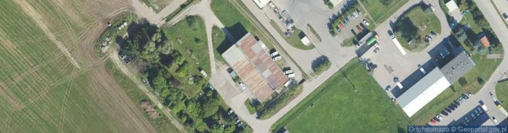 Zdjęcie satelitarne Dana Hurtownia mrożonek