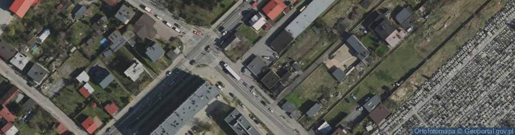 Zdjęcie satelitarne Hurtownia owoców i warzyw Awocado