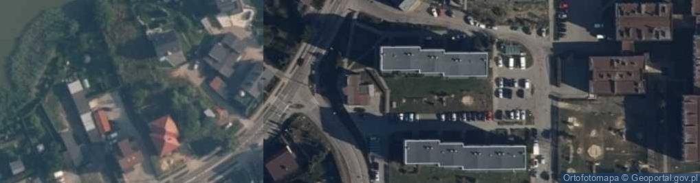 Zdjęcie satelitarne Delikatesy Sklep Spożywczo-Przemysłowy Kazimierz Fliss