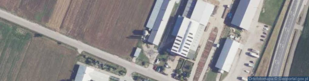 Zdjęcie satelitarne Ferma Drobiu Franciszkowo. Jadwiga Strzelec. Sprzedaż Jaj.