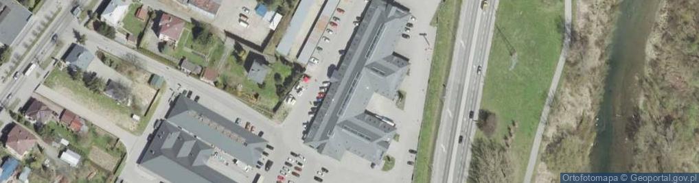 Zdjęcie satelitarne Firma Handlowo Usługowa Pogórze Sklep Spożywczo Przemysłowy