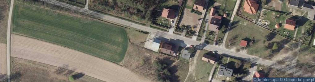Zdjęcie satelitarne Firma Handlowo Usługowa Wat Sklep Spożywczo Przemysłowy Wola Mędrzechowska Andrzej Wnęk.Bajt - Mini Sam - Andrzej Wnęk, Bartosz Wnęk, Teresa Wnęk