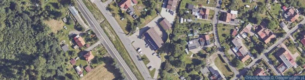 Zdjęcie satelitarne Firma II: PHU Chata Euzebiusz Jasny Firma II: Euzebiusz Jasny Wspólnik Spółki Cywilnej Sklep Spożywczo-Przemysłowy