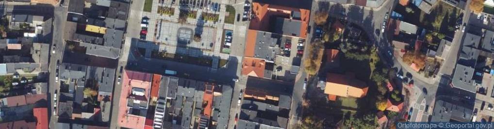 Zdjęcie satelitarne GS Koronowo