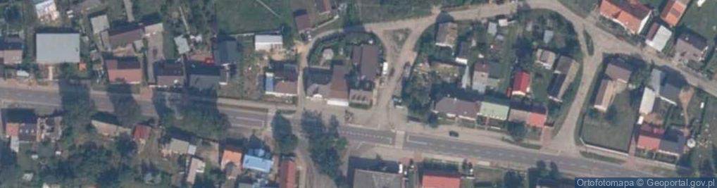 Zdjęcie satelitarne Gumiś Sklep z Art.Spoż.- Przem.Barbara Kuśmierek