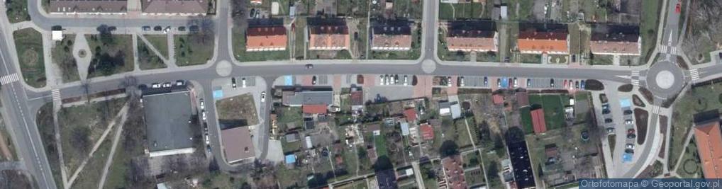 Zdjęcie satelitarne Irwena Stępień Sklep Spożywczo Warzywny