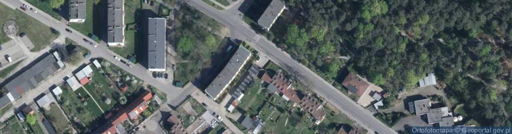 Zdjęcie satelitarne Jarosław Hebzda Sklep Ogólnospożywczy Ada