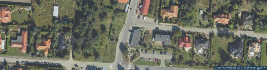 Zdjęcie satelitarne Jerzy Aftański Sklep Spożywczo Przemysłowy Barbara i Jerzy Aftańscy