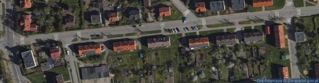 Zdjęcie satelitarne Kubuś Sklep Spożywczo Przemysłowy