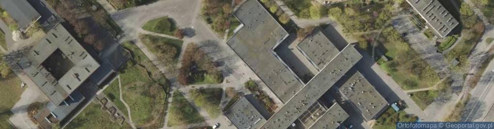 Zdjęcie satelitarne Merkus Gdańsk Zaspa