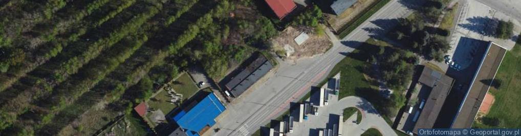 Zdjęcie satelitarne Mini Market Marien Sklep Spożywczo Przemysłowy Monika