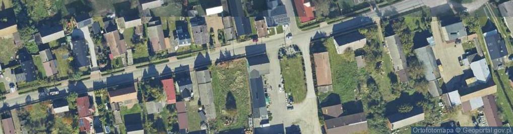 Zdjęcie satelitarne P P H U Jawis Hurt Detal Sklep Wielobranżowy & Stacja Paliw