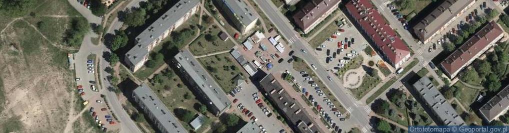 Zdjęcie satelitarne Paradka