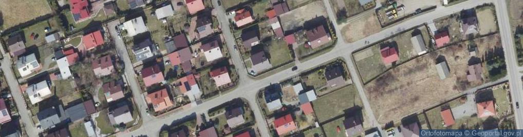 Zdjęcie satelitarne Piekarnia Podkarpacka Sklep Spożywczo Przemysłowy