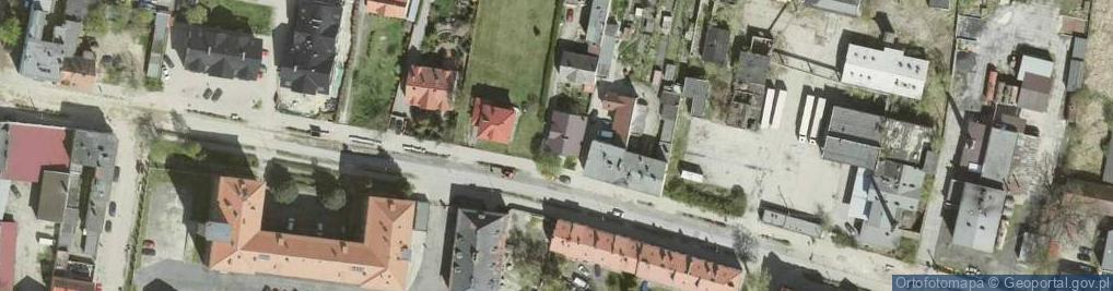 Zdjęcie satelitarne Pod Kasztanem