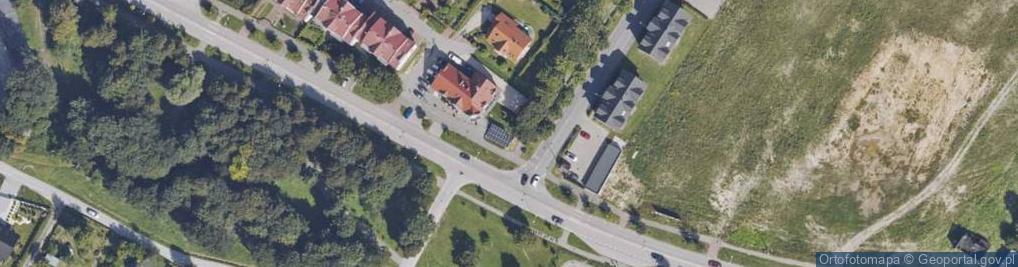 Zdjęcie satelitarne Poziomka