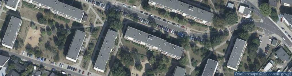 Zdjęcie satelitarne Sklep Delikatesy Sandra