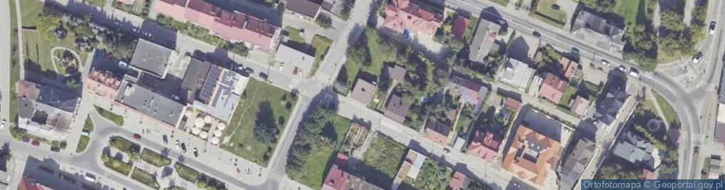 Zdjęcie satelitarne Sklep Hurtowy Siódemka Nina Gajewska-Wisowska