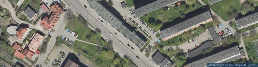 Zdjęcie satelitarne Sklep Konkurent