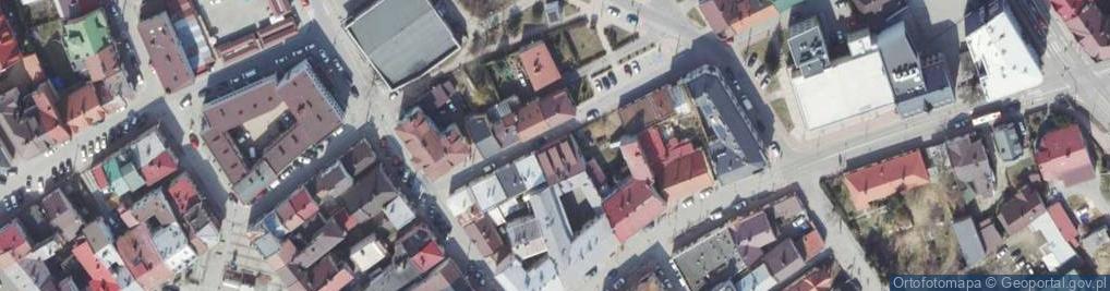 Zdjęcie satelitarne Sklep Kwadrat