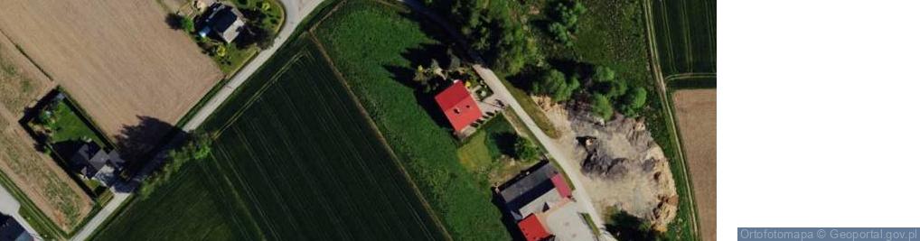 Zdjęcie satelitarne Sklep Magda Hurt Detal Warzywa Owoce Art Rolno Spoży Przemysłowe Chwierut Amelia