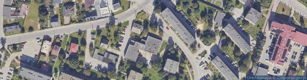 Zdjęcie satelitarne Sklep Ogólnospożywczy Duet Żelski Majer