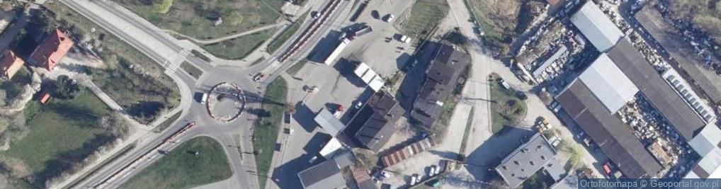 Zdjęcie satelitarne Sklep Ogólnospożywczy Ł K Rychlickie