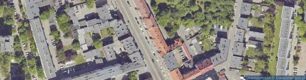 Zdjęcie satelitarne Sklep Ogólnospożywczy Wila Wiesław Laskiewicz Maria Laskiewicz