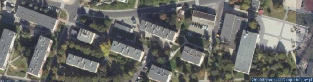 Zdjęcie satelitarne Sklep Spożywczo Monopolowy Gostyń