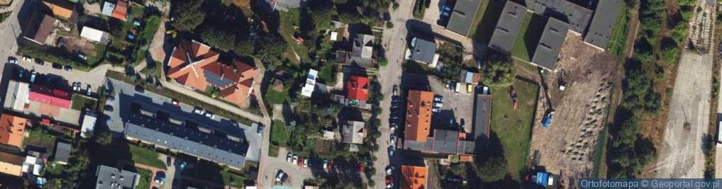 Zdjęcie satelitarne Sklep Spożywczo Przemysł Giłka Leokadia Maria Czub Anna Magdalena