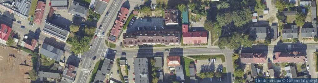 Zdjęcie satelitarne Sklep Spożywczo Przemysłowy A i B Andrzej i Beata Wasylów