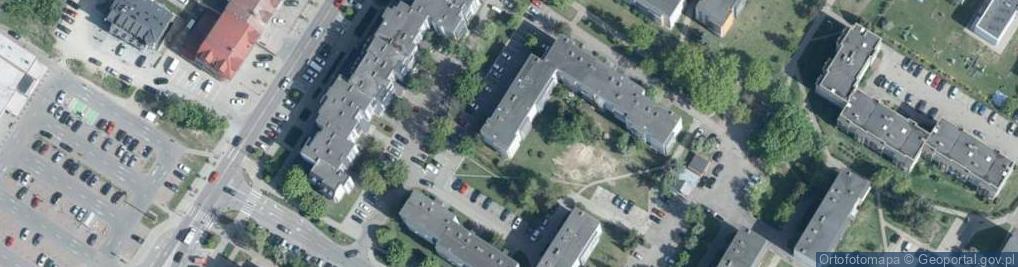 Zdjęcie satelitarne Sklep Spożywczo Przemysłowy Barbara i Leon Laskowscy
