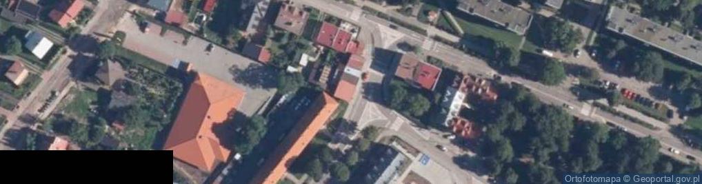 Zdjęcie satelitarne Sklep Spożywczo Przemysłowy Basia