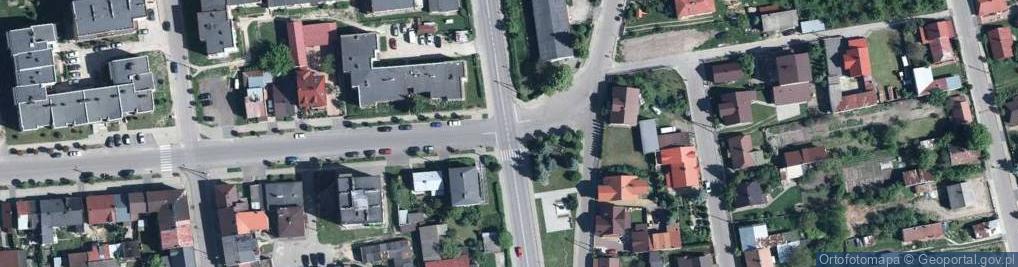 Zdjęcie satelitarne Sklep Spożywczo Przemysłowy Danuta i Józef Siwek